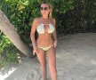 FOTO S-a distrat în Dubai! O vedetă de televiziune surprinsă în ipostaze fierbinți la plajă