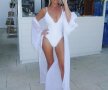 FOTO S-a distrat în Dubai! O vedetă de televiziune surprinsă în ipostaze fierbinți la plajă
