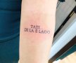 FOTO Tatuajul emoționant pe care și l-a făcut Lorena Balaci în memoria tatălui său