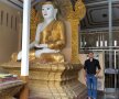 Dragoș a vizitat Myanmarul și unul dintre cele mai frumoase temple