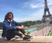 E imposibil să ajungi la Paris și să nu-ți faci poză cu Turnul Eiffel // Sursă foto: Instagram Tiago Ferreira