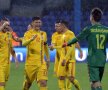 VICTORIE DEGEABA. Săpunaru, Tătărușanu & co. au fost exuberanți după o victorie inutilă cu Muntenegru. Jucătorii habar nu aveau că mai trebuie să marcheze un gol (foto: Cristi Preda)
