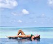 FOTO Roșie și perfectă! Fotomodelul care a făcut senzație pe plajele din Maldive