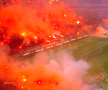 VIDEO+FOTO Atmosferă incendiară la antrenamentul lui Galatasaray » 45.000 de suporteri au colorat cerul în roșu
