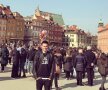 Purece își petrece timpul liber prin frumoasa Varșovie