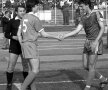 Imagine istorică: tinerii Ionuț Lupescu și Gică Popescu, căpitani de echipă la un Dinamo - U Craiova, la finalul anilor 80