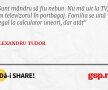 Sunt mândru să fiu nebun. Nu mă uit la TV, am televizorul în portbagaj. Familia se uită ilegal la calculator uneori, dar atât