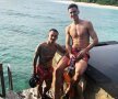 GALERIE FOTO Gardoș și Mitriță, Crăciun împreună în Maldive » Iubitele fotbaliștilor fac furori pe plajă la 30 de grade 