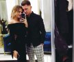 Deian Sorescu, alături de prietena sa Melania // Sursă foto: Instagram Deian Sorescu