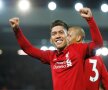 RECORD ENTUZIASMANT! Cu cele trei goluri din partida cu Arsenal, 5-1, Roberto Firmino a devenit cel mai bun marcator brazilian din istoria Premier League, 43 de goluri. Foto: Reuters