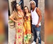 Ronaldinho cu Priscilla și Beatriz