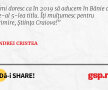 Îmi doresc ca în 2019 să aducem în Bănie cel de-al 5-lea titlu. Îți mulțumesc pentru primire, Știința Craiova!