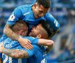 Leandro Paredes, Zenit, deasupra celor doi jucători, foto: Guliver/gettyimages