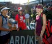 Sofia Kenin alături de Eugenie Bouchard după titlul de la Auckland câștigat la dublu // Foto: Guliver/GettyImages