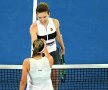 Simona Halep la finalul meciului cu Sofia Kenin, la Australian Open, foto: Guliver/gettyimages