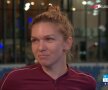 Simona Halep // FOTO: Captură Eurosport