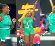 „SERENA, NU ȚI-E JENĂ?”. Fanii au taxat-o aspru pe Serena Williams, pe rețelele de socializare, pentru echipamentul purtat în meciul de azi de la Australian Open. Fostul lider WTA și-a văzut de treabă și a eliminat-o la pas pe Bouchard. Foto: Guliver/GettyImages 