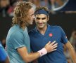 Federer - Tsitsipas FOTO: Reuters