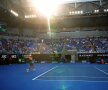 Imagine de la meciul dintre Pablo Carreno-Busta și Kei Nishikori // Foto: Guliver/GettyImages