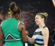 VIDEO+FOTO Cum a reacționat Simona Halep după ce a fost învinsă de Serena Williams la Australian Open