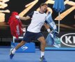 Pablo Carreno s-a enervat la finalul meciului cu Kei Nishikori // Foto: Reuters