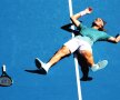 A intrat în istorie! Prin victoria cu Bautista Agut, Stefanos Tsitsipas, 20 de ani, a devenit primul grec care se califică în semifinalele unui turneu de Mare Șlem și totodată cel mai tânăr semifinalist la AO din 2003 (Andy Roddick, 21) încoace. Foto: Reuters
