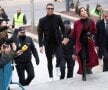 Cristiano Ronaldo și Georgina Rodriguez la tribunal în Madrid // FOTO: Reuters