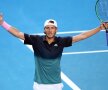 Lucas Pouille sărbătorind calificarea în prima sa semifinală majoră // FOTO: Reuters