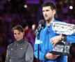 Rafael Nadal și Novak Djokovic la festivitatea de premiere de la Australian Open, foto: Guliver/gettyimages