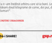 Eu n-am întâlnit arbitru care să ia bani. Le dădeam două kilograme de carne, doi pui, două salamuri