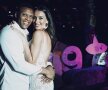 FOTO „Bestia” romantică » Julio Baptista, cel mai bine plătit fotbalist al Ligii 1, nu joacă, dar se distrează cu soția