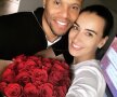 FOTO „Bestia” romantică » Julio Baptista, cel mai bine plătit fotbalist al Ligii 1, nu joacă, dar se distrează cu soția