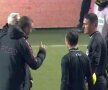 Mihai Stoica, la finalul meciului 