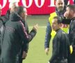 Mihai Stoica, la finalul meciului 