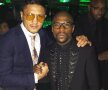 Ronald Gavril alături de Floyd Mayweather // Foto: Instagram