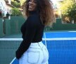 FOTO Serena Williams, noi imagini sexy: „Încep să mă pricep la olărit”