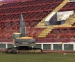 A început demolarea stadionului Giulești FOTO: Andrei Crăițoiu