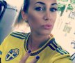 Sofie Granqvist, soția căpitanului Suediei, a fost în top 10 al celor mai frumoase consoarte ale jucătorilor de la Mondialul din Rusia 2018