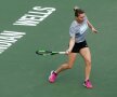 Simona Halep antrenându-se la Indian Wells // FOTO: twitter.com/BNPPARIBASOPEN