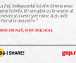 La Jiul, bodyguardul lui Alin Simota avea cuțitul la brâu. M-am găsit eu în vestiar să protestez și a venit spre mine. A zis atât: «Vrei să te ascund?»