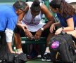 Serena Williams a acuzat probleme de sănătate în meciul cu Garbine Muguruza de la Indian Wells // FOTO: Reuters