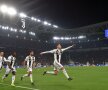 FANTASTIC! Cristiano Ronaldo a făcut ce a vrut cu defensiva lui Diego Simeone! Portughezul a marcat toate cele 3 goluri ale lui Juventus în fața lui Atletico Madrid și și-a calificat echipa în sferturile Ligii Campionilor (foto: Guliver/Getty Images)
