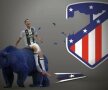 FOTO JUVENTUS - ATLETICO MADRID 3-0 //  Atletico, ținta glumelor internauților » Cu cine stă Griezmann la masă :D