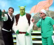 FOTO » Eroul Duckadam a devenit căpcăunul Shrek! Moment incredibil petrecut la Antena 1: "Nu vreți mai bine să vă fac un transplant de cap?"