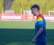 România U21, antrenament
