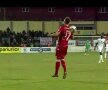 Eroarea lui Ricardo Grigore din Gaz Metan - Dinamo / Captură TV Telekom Sport
