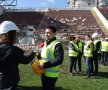 Vizită Stadion Ghencea și stadion Giulești // FOTO: facebook.com/companianationaladeinvestitiisa