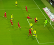 Golul de 1-0 // Captură Pro TV