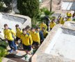 Jucătorii României U21 la plimbare prin Benahavis // FOTO: Raed Krishan