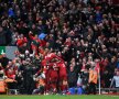 LIVERPOOL - TOTTENHAM 2-1 // FOTO + VIDEO Liverpool, învingătoare în derby-ul din Premier League, după un autogol în minutul 90+3